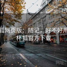 茶杯狐网页版：随记，好不好用，茶杯狐官方下载
