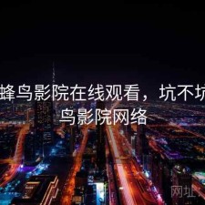 短评 蜂鸟影院在线观看，坑不坑，蜂鸟影院网络