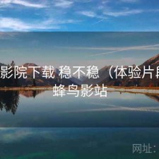 蜂鸟影院下载 稳不稳（体验片段），蜂鸟影站