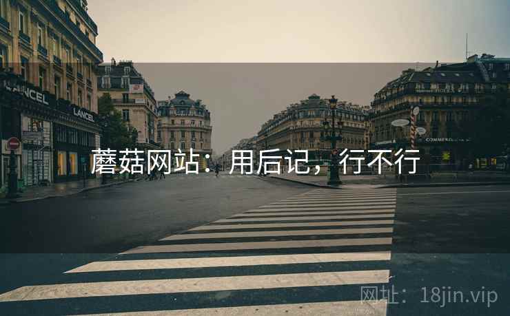 蘑菇网站:用后记,行不行 第2张 蘑菇网站:用后记,行不行 第2张